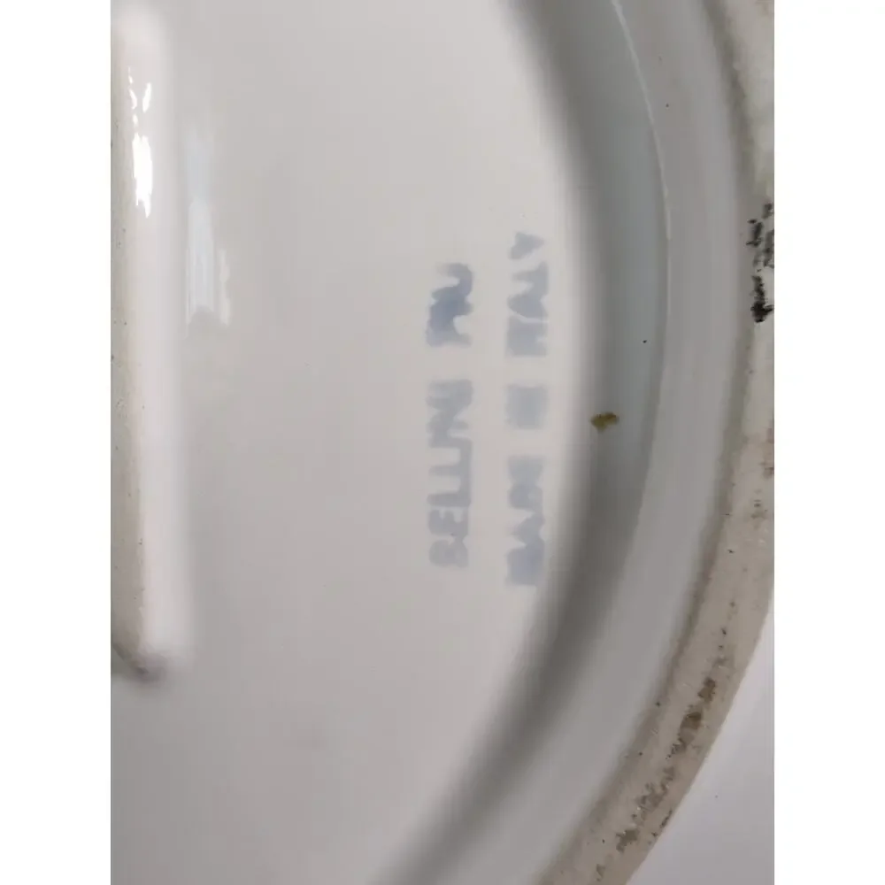 SeaWorld Exclusive Zanolli Fish Plate Candy Dish 11" Made In Italy - Picture 4 of 5